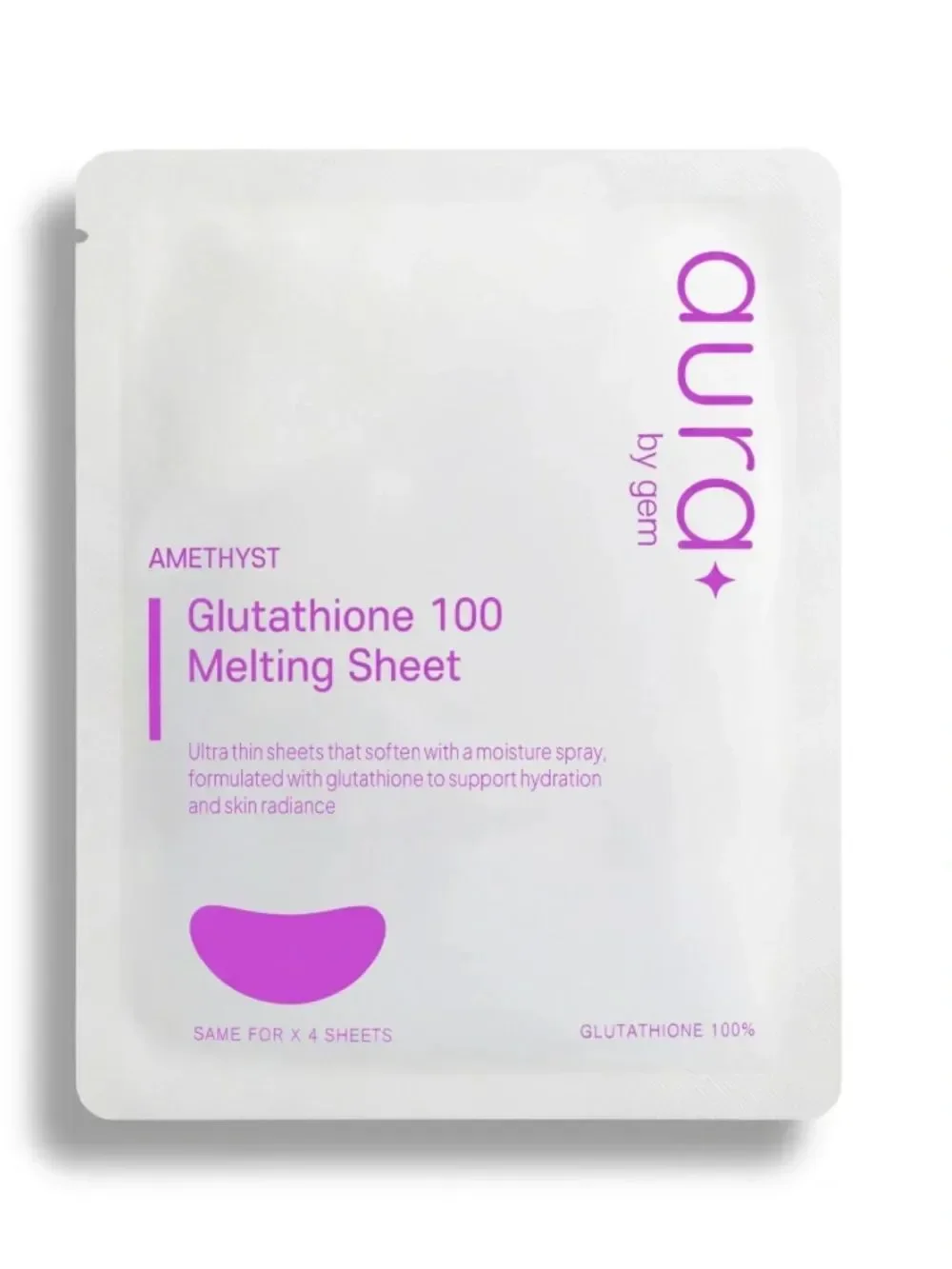Aura by Gem Glutathione x 5 - 100 Melting Sheet $45